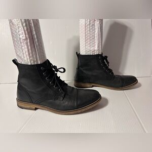 CREVO For Jack black leather ankle chukka boots men size 11